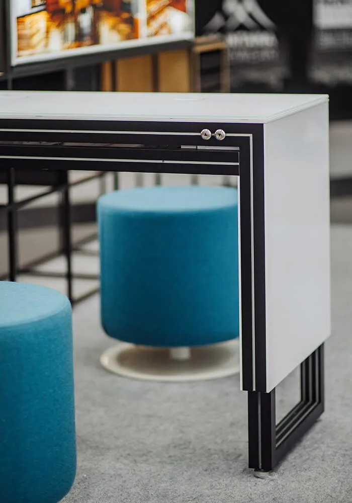 optical furniture table