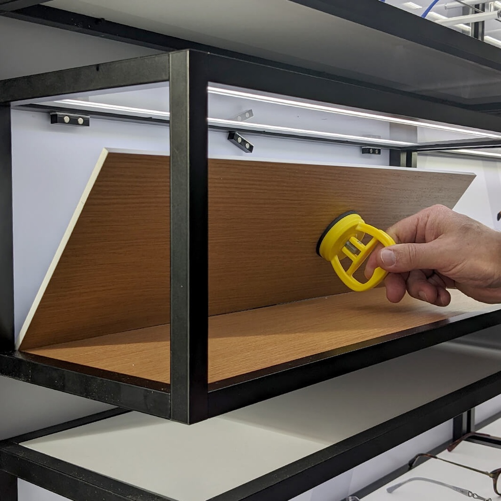 KUBO back panel, 770x170 mm, 4 magnets incl.