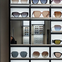 Mosaic mirror, acrylic, 167x210x35 mm