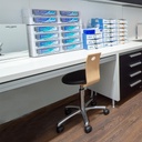 EX drawer, aluminium, 930x100x500 mm