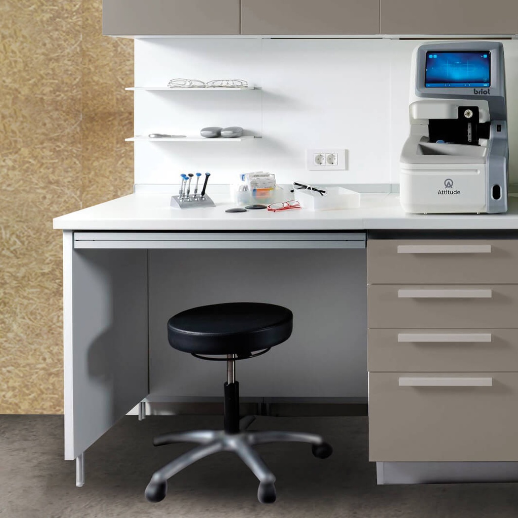 LAB backsplash with 2 shelves, 500x560x185 mm