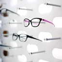 Pin Solo panel with oval holes, pins, satinated acrylic