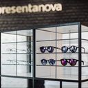 STK display, 2 Criss-Cross shelves (32), 20 trays (200), 400x1555x785 mm