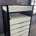 STK trolley cabinet, 10 trays (120), 405x905x405 mm
