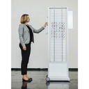 FS display, FW2 base, rotating plate with 4 rods (72), 560x2000x470 mm