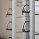 FS display, 3 drawers with handles (50 frames + 50 cases) and 8 rods (144), 1032x1980x400 mm