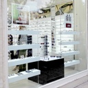 Sky Line Quadro display, 4 LED shelves, 900x1600-4500 mm