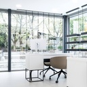 Sky Line Solo display, 4 rods with 15 side shelves, 1000x1600-4000 mm