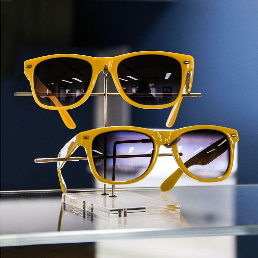 Frame holder, acrylic base with aluminium holder