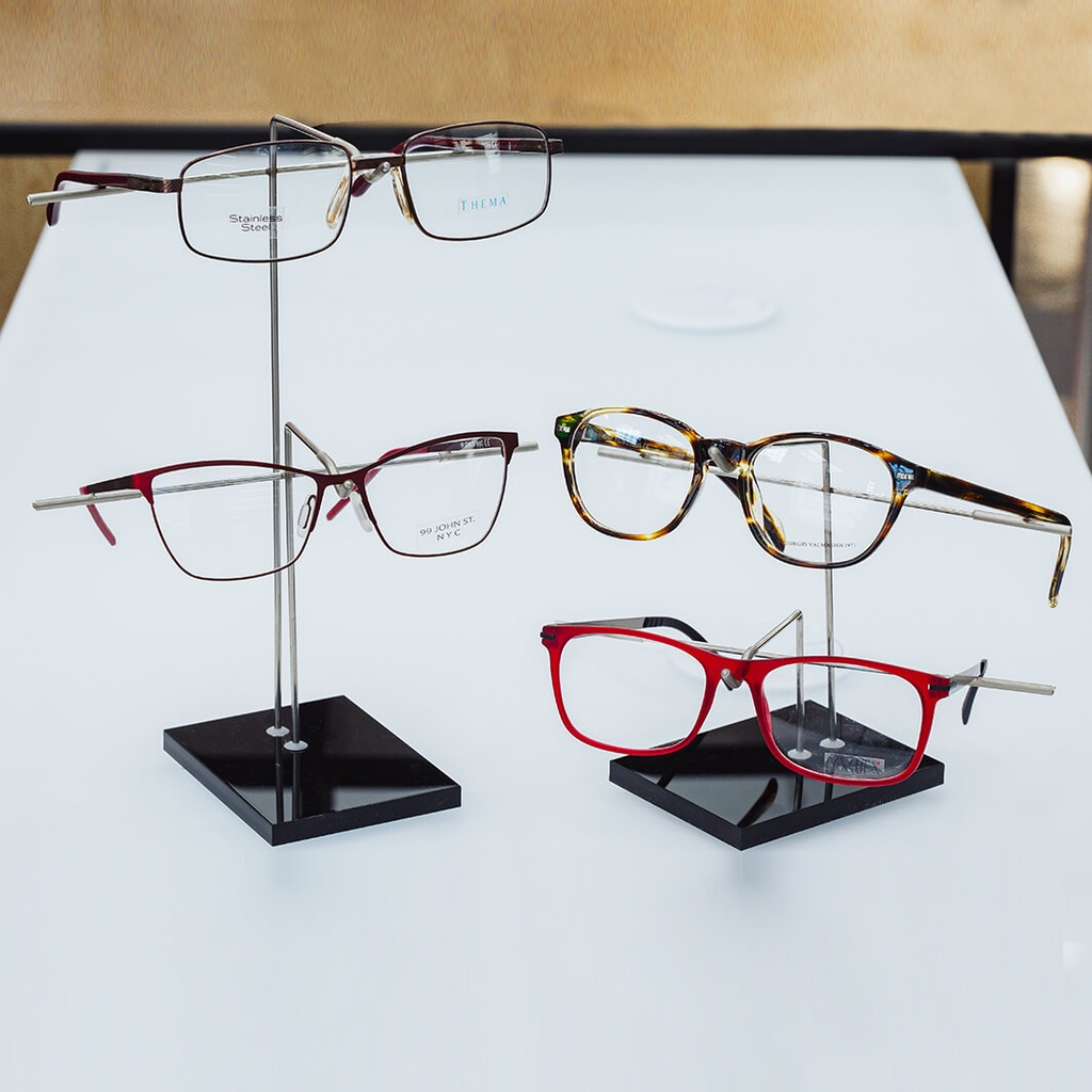 Frame holder, acrylic base with aluminium holder