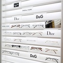 Frame holder, transparent polycarbonate