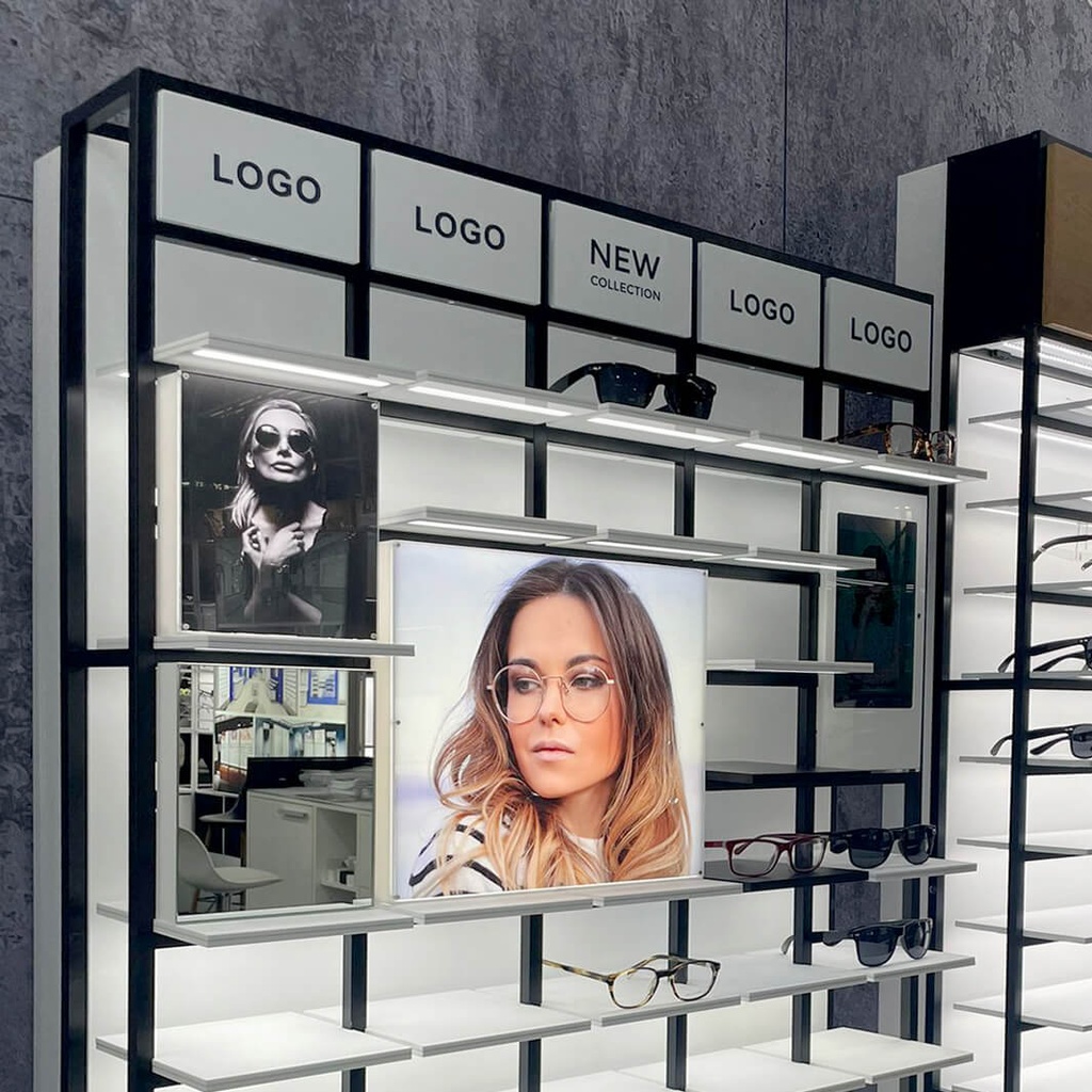 Mosaic logo holder, 168x101,4 mm