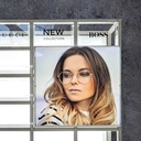 Mosaic logo holder, 168x101,4 mm