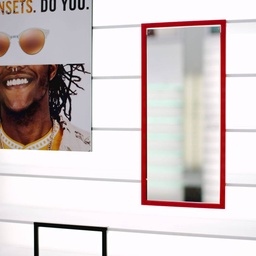 Polar mirror, sliding, 205x438 mm