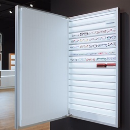 + D1 Dual back storage system, 15 shelves