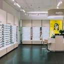 Unilock wall display, 10 LED shelves, lockable frame holders