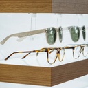 Quadro wall display, 7 LED shelves