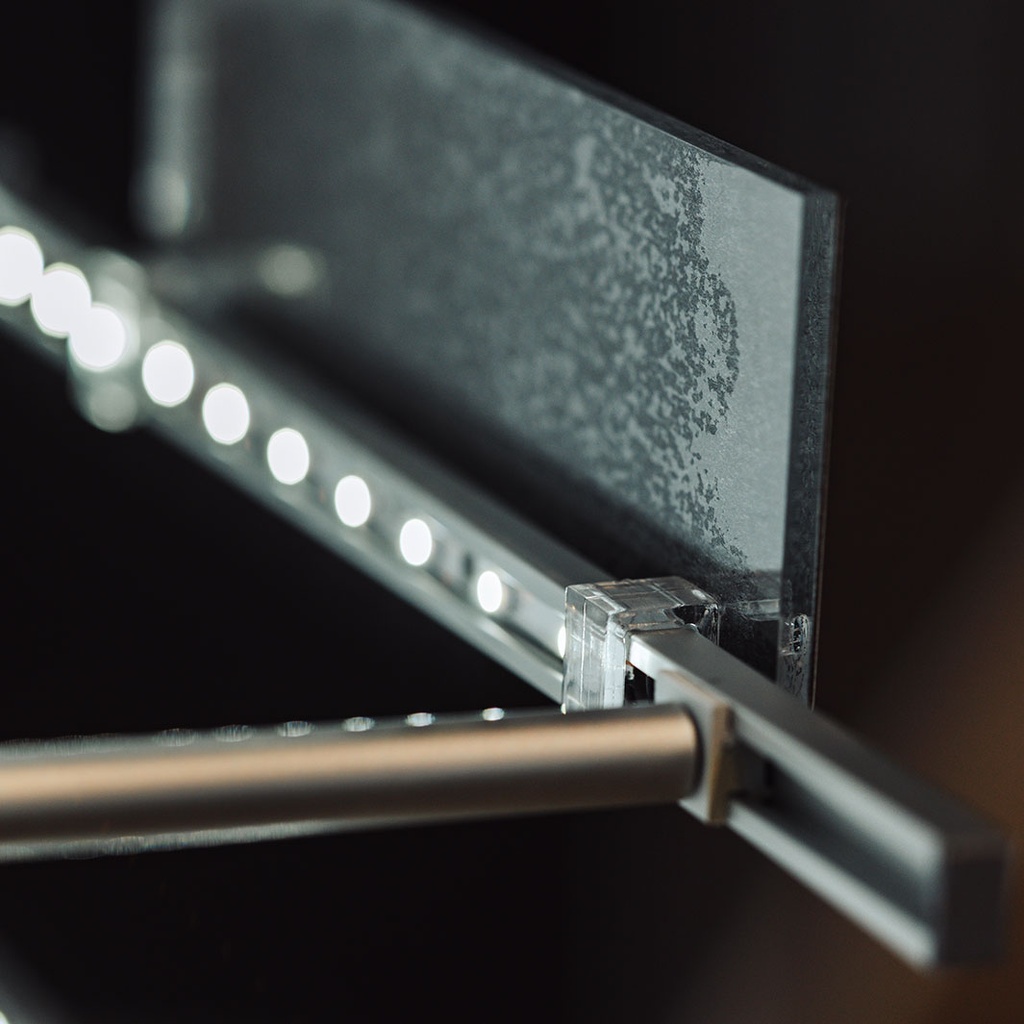 Clear Look aluminium bar with LED, 1 m