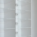 Wall display for contact lenses, 3 storage panels, 900x1500x280 mm mm