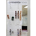 FS display for reading glasses, 2-sided, 600x2000x400 mm, 36+180