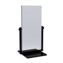 Table mirror with acrylic base, rotating, 196x305x196 mm