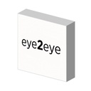 Stripe LED logo element, magnetic exch. front plate, 200x200 mm