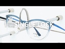 Vivida Single Lock wall display, 10 LED shelves, edge lighting