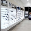 Vivida wall display, 10 LED shelves, acrylic, edge lighting