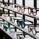 Mosaic wall display, 930x1530x320 mm