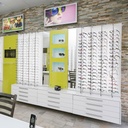 RR wall display, 4 open rods (72), 900x1500x280 mm