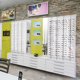 RR wall display, 4 open rods (72), 900x1500x280 mm