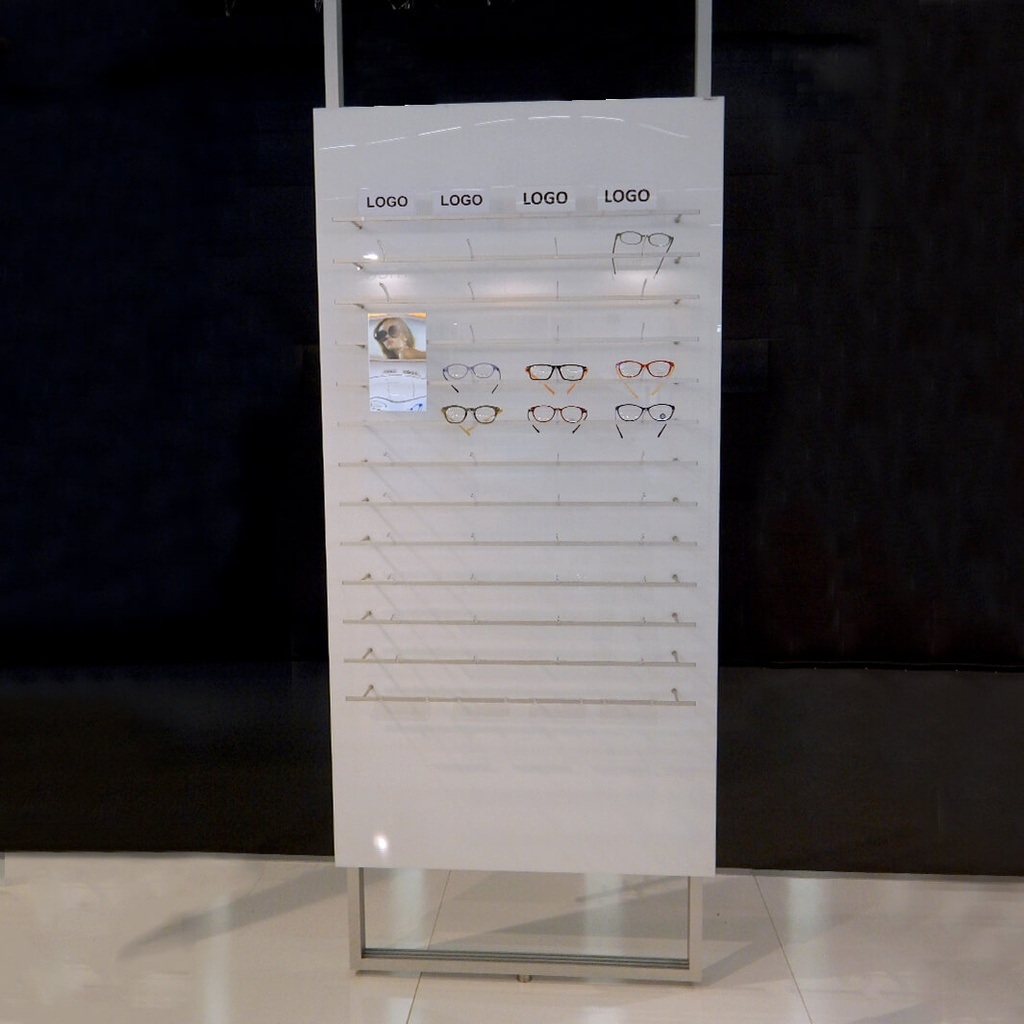 Telescope display, 1 panel with 15 bars (75), 900x1800-4500 mm