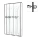 Expositor de pared STK con 4 barras (72 monturas), 930x1530x230 mm