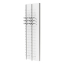 RR wall display, 2 open rods (36 frames), 450x1500x280 mm