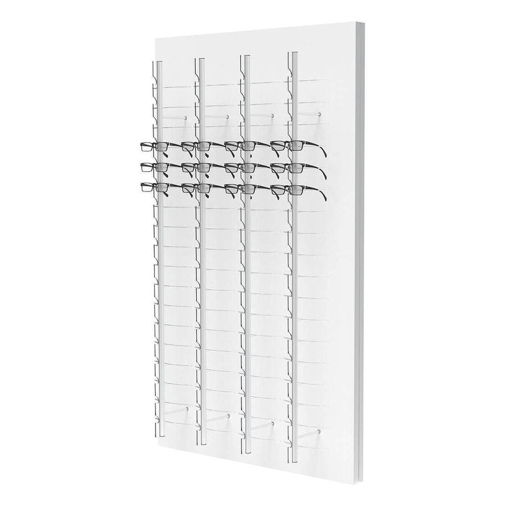 RT zidni prezenter, 4 otvorene cijevi (72 okvira), 900x1500x280 mm