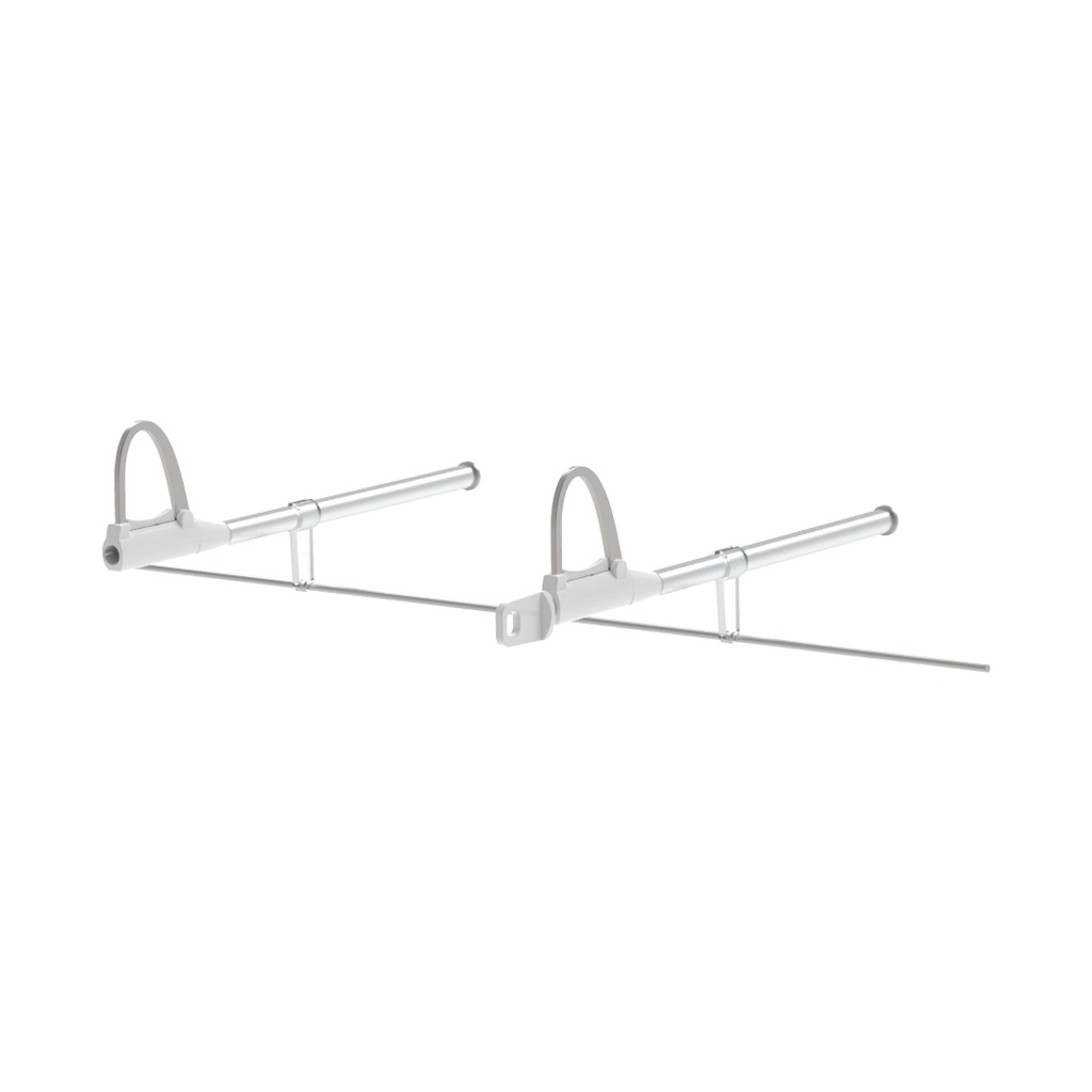 [MPSL.2] Multi Pin Single Lock sajla sa nosačima okvira na zaključavanje (450 mm, 2 para naočala)