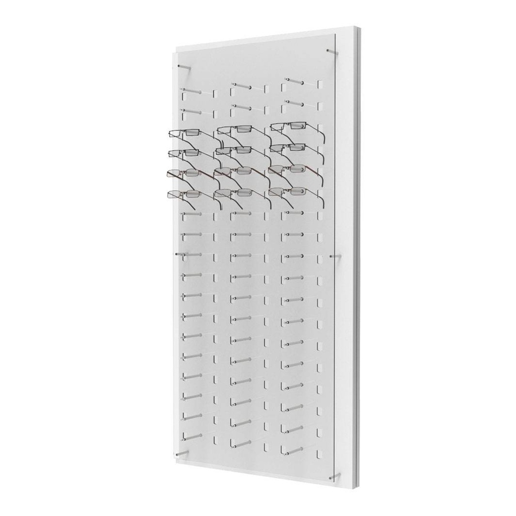 Présentoir mural Pin Solo, trous rectangulaires