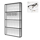 STK Wandpräsenter mit 16 MP‑Drähten (64), LED, 930 × 1530 × 230 mm