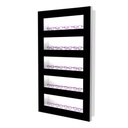 Vitrine mit 5 Ablagen