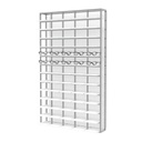 Mosaic wall display, 930x1530x320 mm
