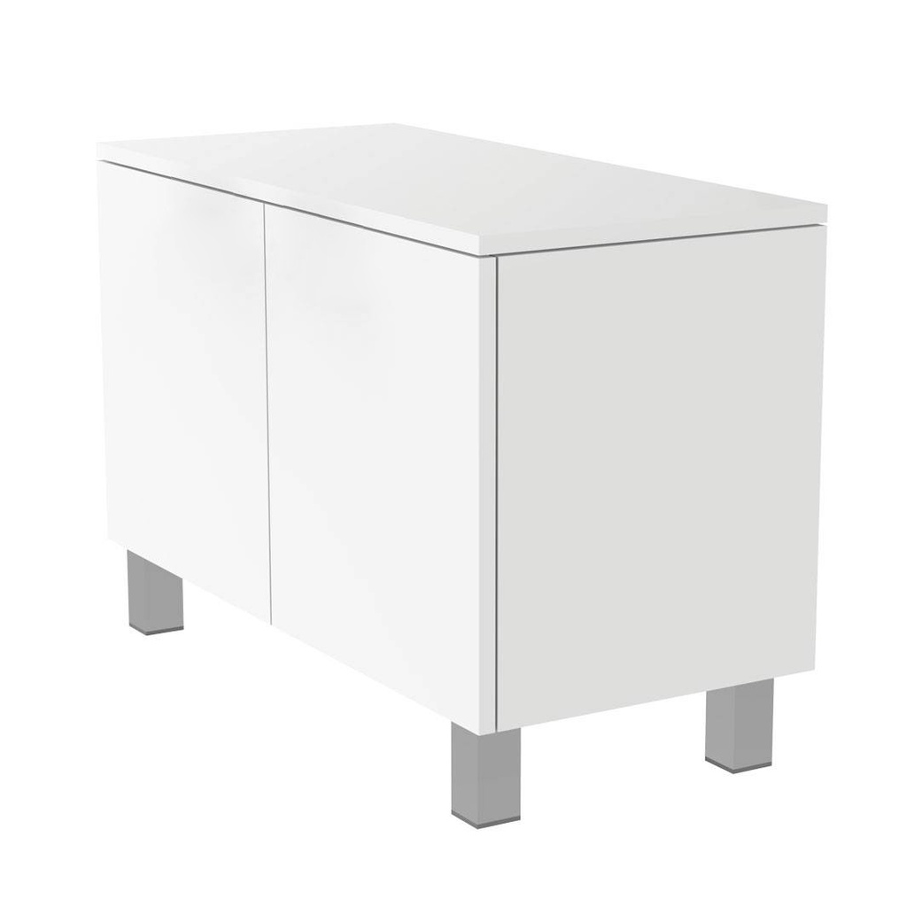 FC cabinet with doors, push system