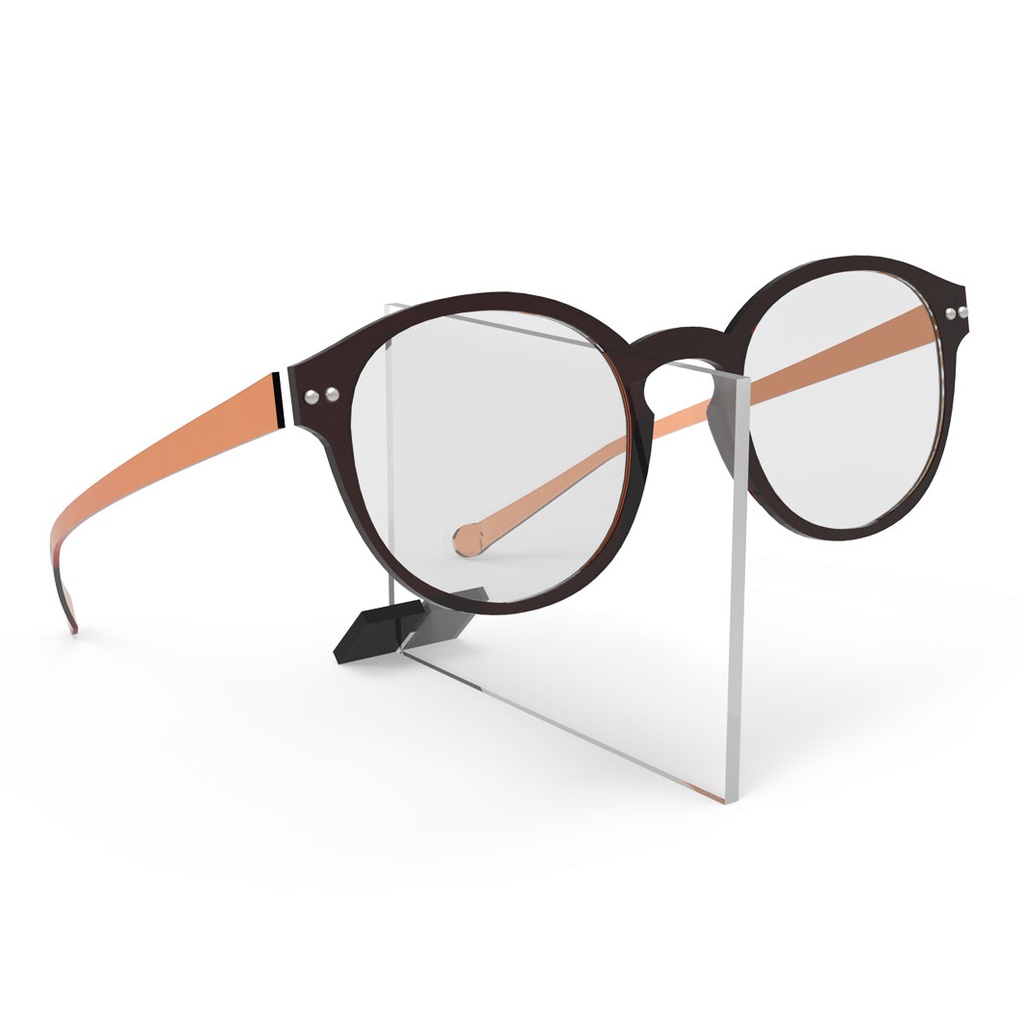 Brillenhalter, Polycarbonat, 90x70 mm