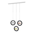 Présentoir Sky Line Solo, 3 cadres déco ronds, 1000x1600-4500 mm