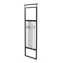 Telescope display, rotating plate with 6 rods (108), 900x1800-4500 mm