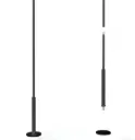 Barra telescópica para elementos de escaparate, Φ8/Φ14, 1500-4000 mm