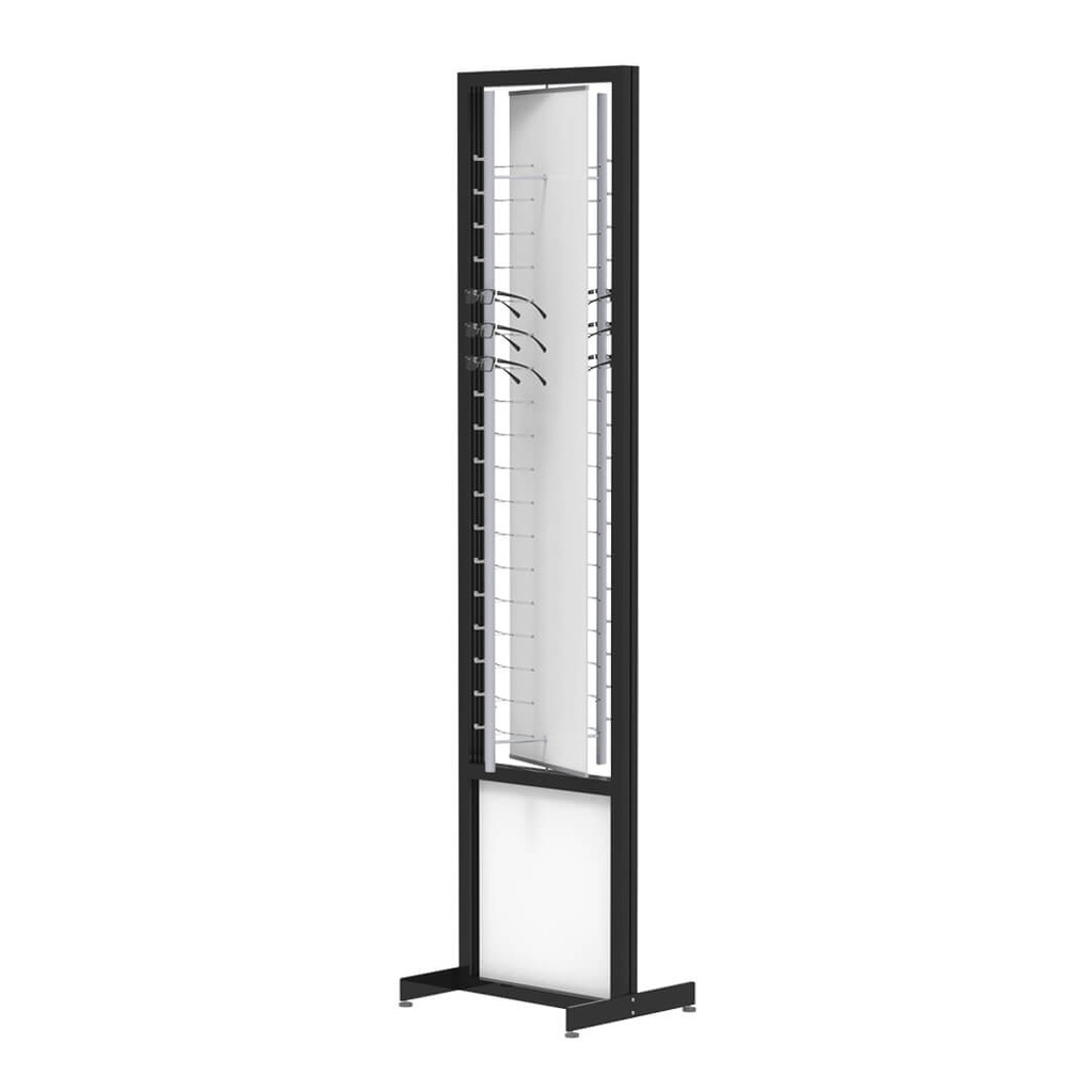 Expositor FS, placa giratoria con barras sin cerradura