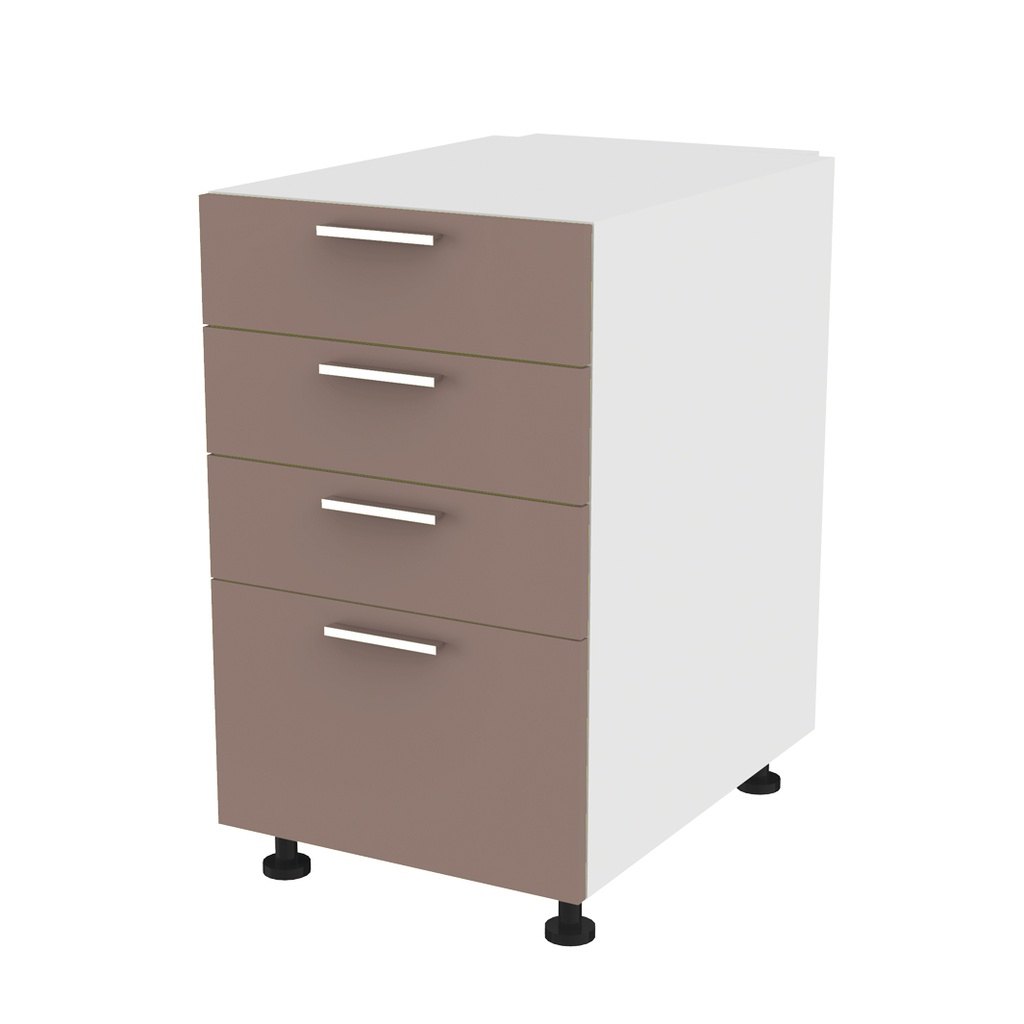 Mobile LAB, 4 cassetti, 500x850x680 mm