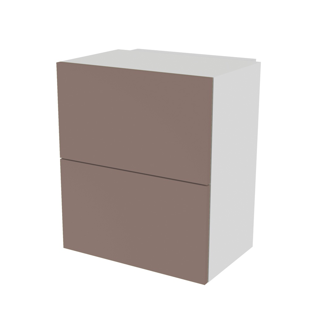 LAB Hängeschrank mit Faltklapptüren, 2 Einlegeböden, 500 × 580 × 320 mm