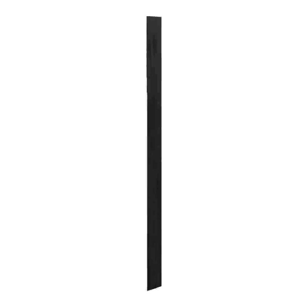 [W.SM.28 black] Side mask for wall display (280 mm high, black)