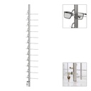 Barra RR bloqueable, 12 monturas, 1011 mm (70 mm)